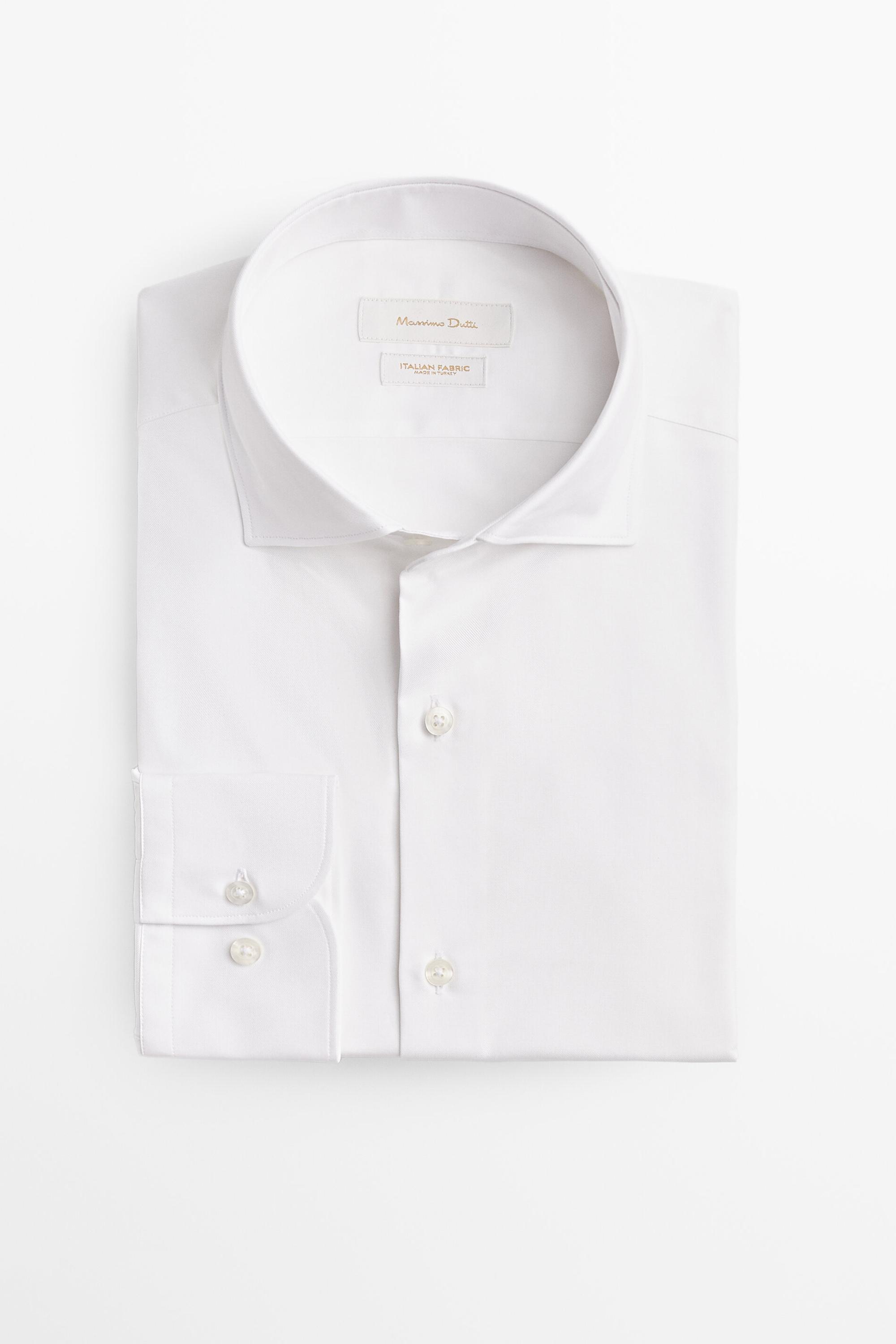 Chemise slim 100 % coton